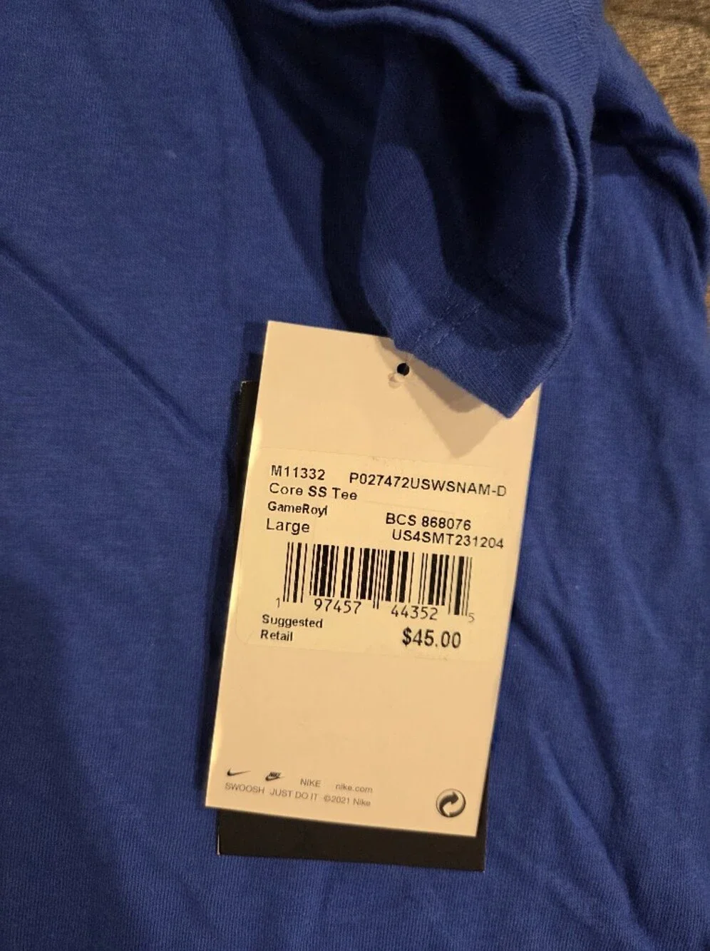Men's Nike Core 2023-24 USWNT Soccer Alex Morgan #13 Tee